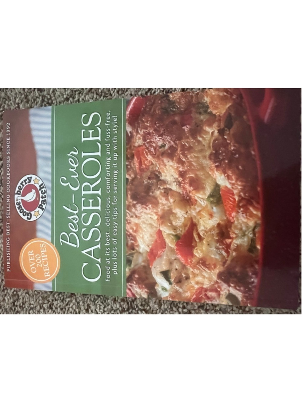 Gooseberry Patch Best-Ever Casseroles Cookbook